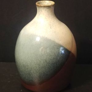 Vtg POTTERY CRAFT USA Glazed Studio Art Vase 5"